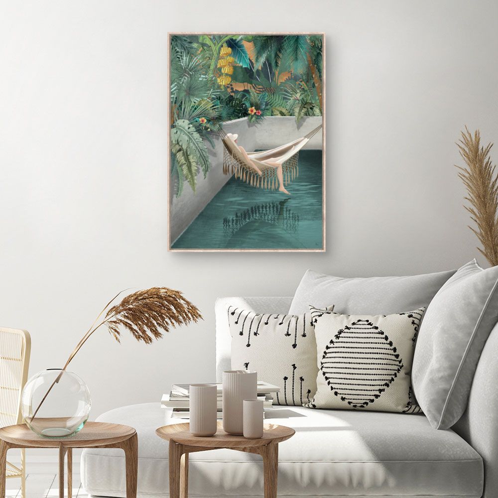 Tableau Jungle exotique