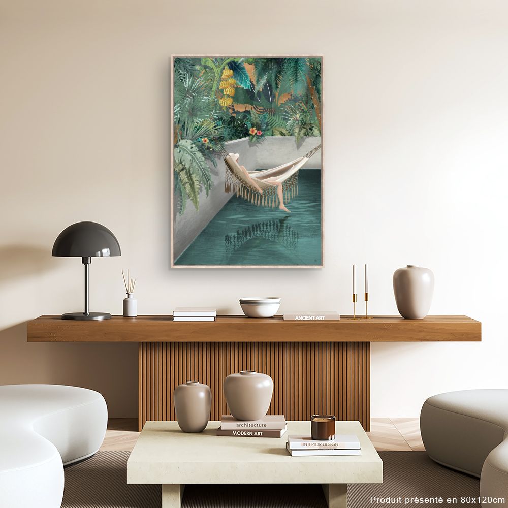 Tableau Jungle exotique