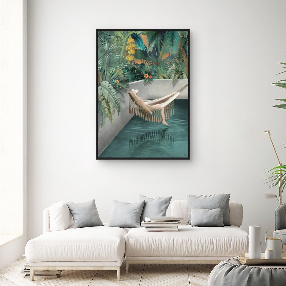 Tableau Jungle exotique