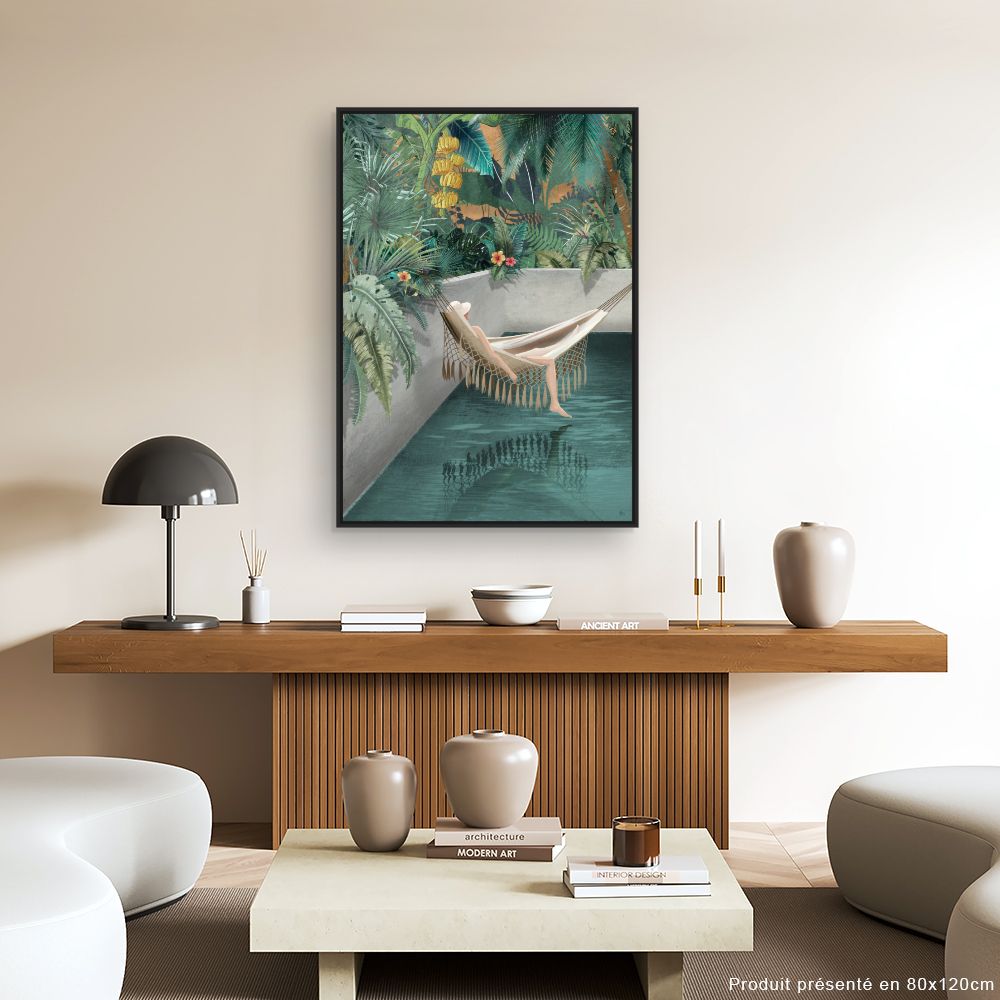 Tableau Jungle exotique