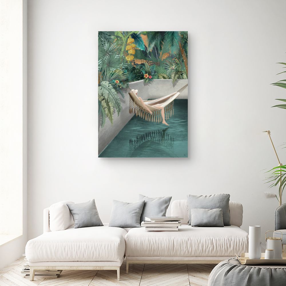Tableau Jungle exotique