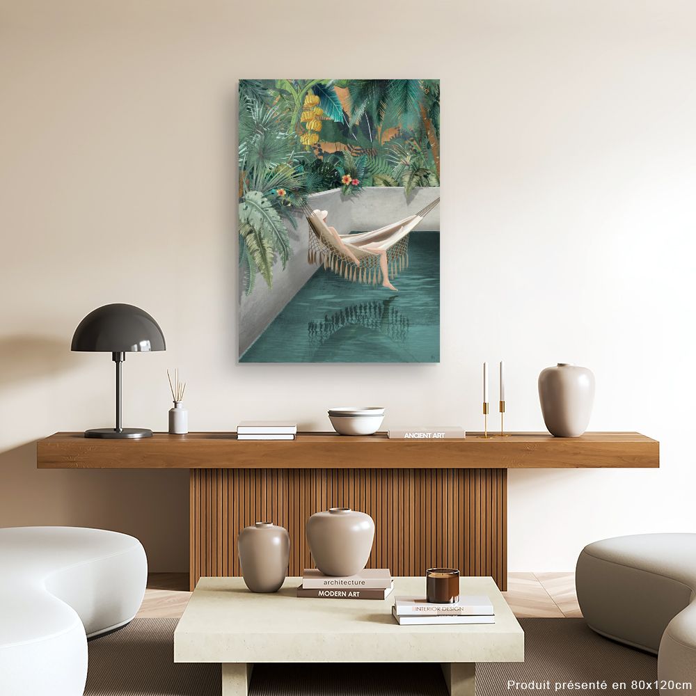 Tableau Jungle exotique