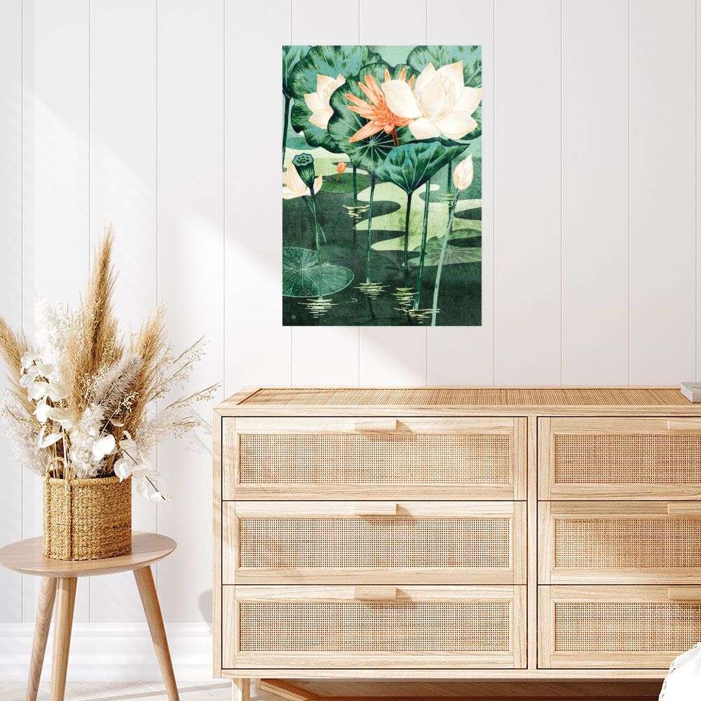 Affiche Lotus enchanteur