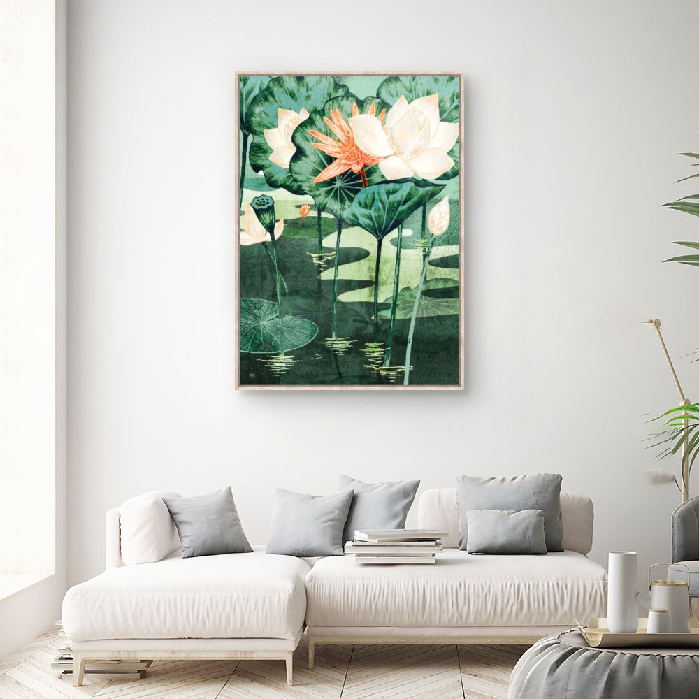 Tableau Lotus élégants