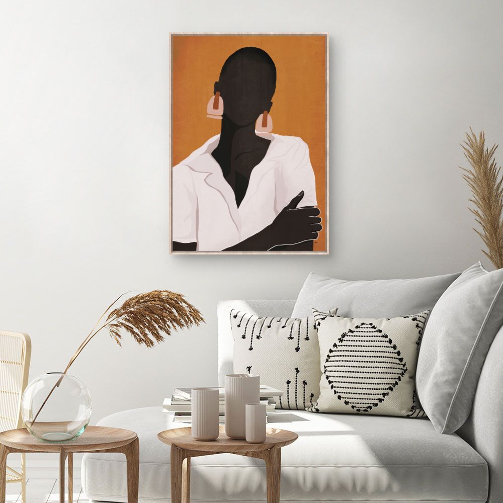 Tableau Silhouette élégante