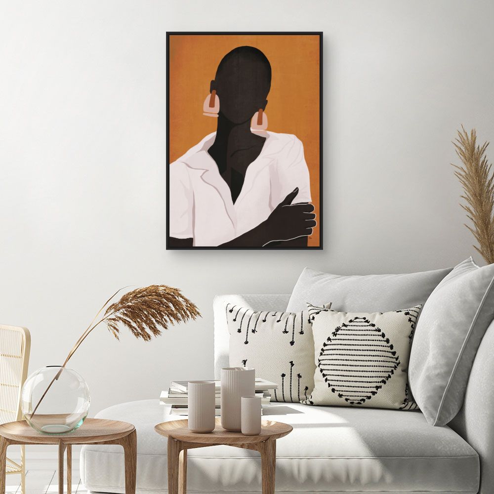 Tableau Silhouette élégante