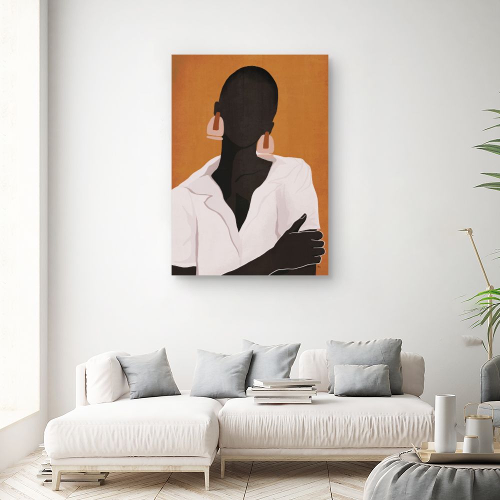 Tableau Silhouette élégante