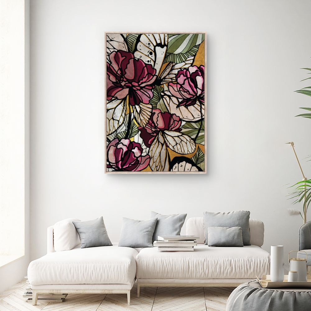 Tableau Fleurs en éclat