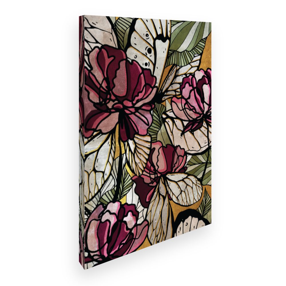 Toile Fleurs en éclat