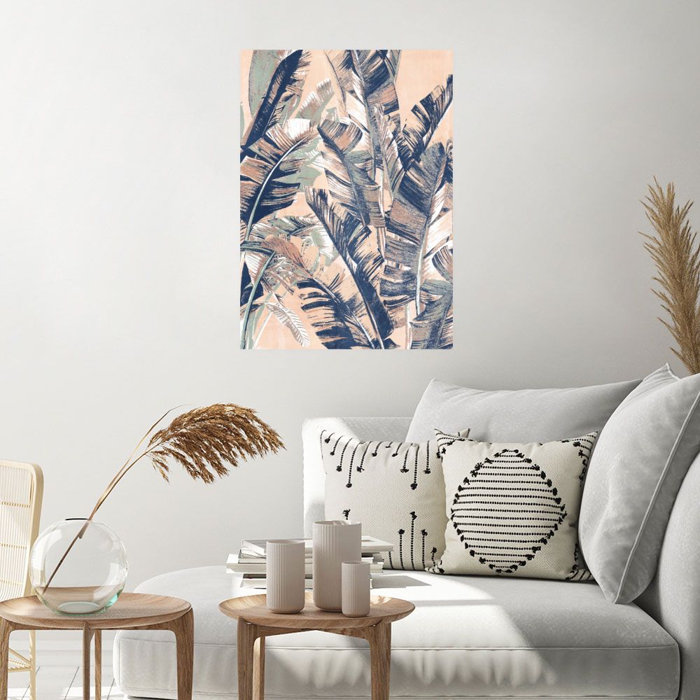 Affiche Feuillage exotique