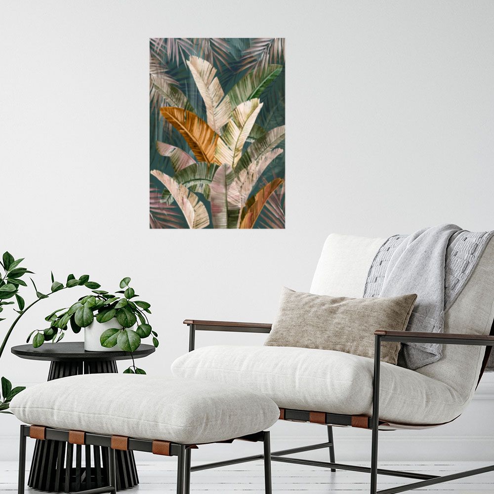 Affiche Feuillage exotique