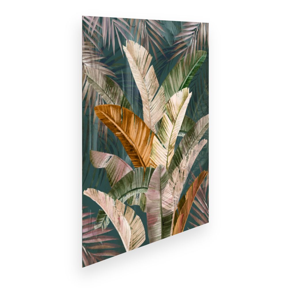 Affiche Feuillage exotique