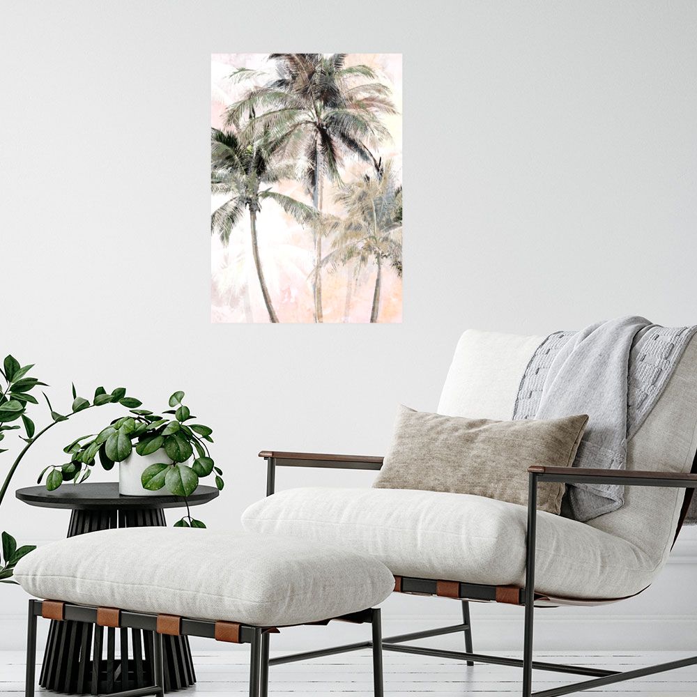 Affiche Palmiers tropicaux