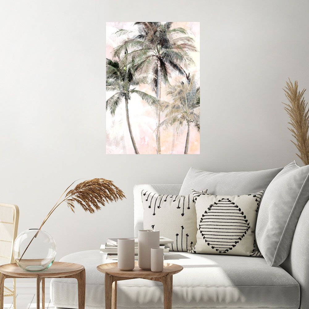 Affiche Palmiers tropicaux