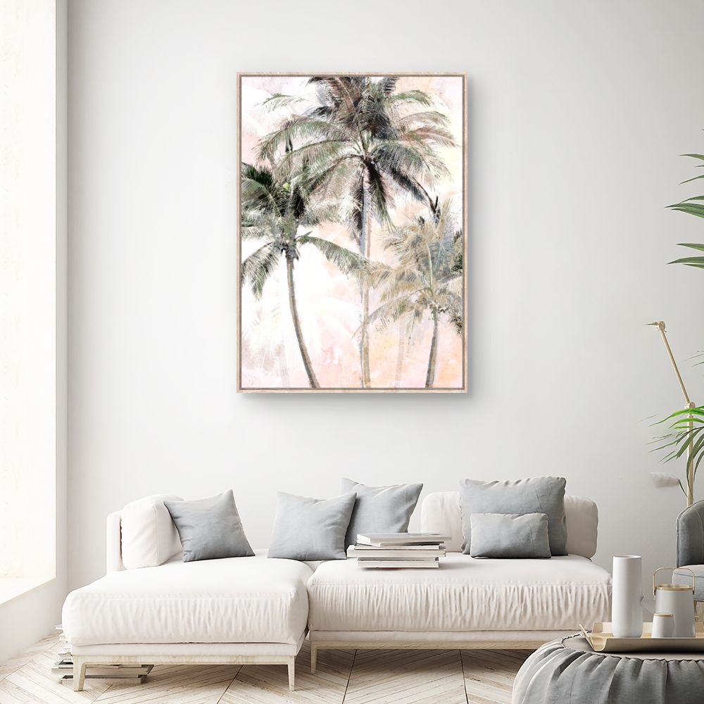 Tableau Palmiers tropicaux