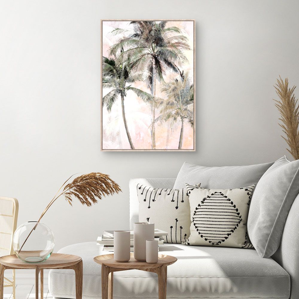 Tableau Palmiers tropicaux