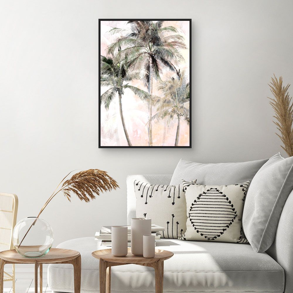 Tableau Palmiers tropicaux