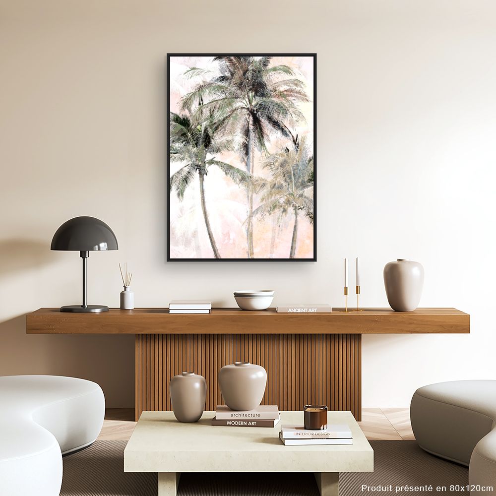 Tableau Palmiers tropicaux