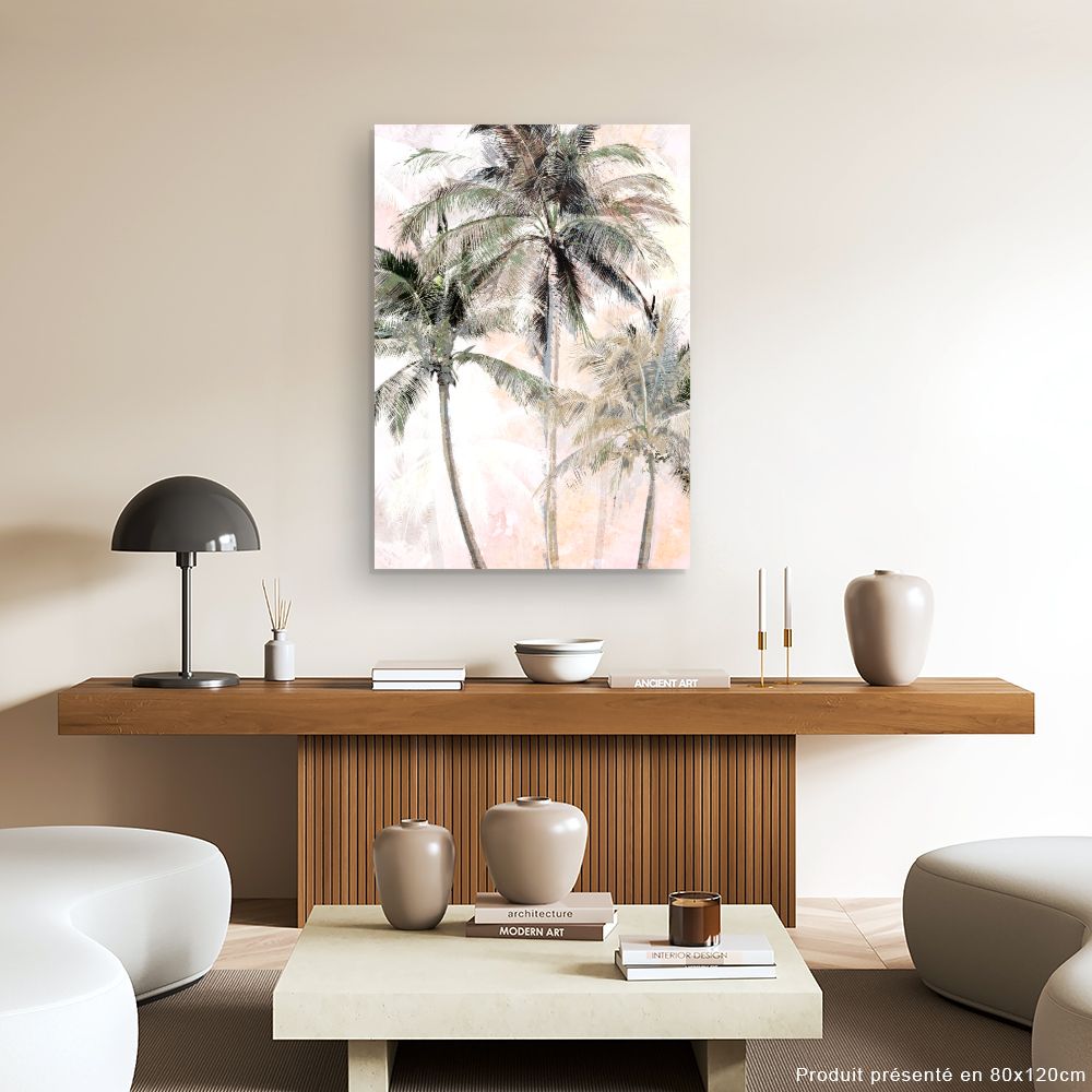 Tableau Palmiers tropicaux