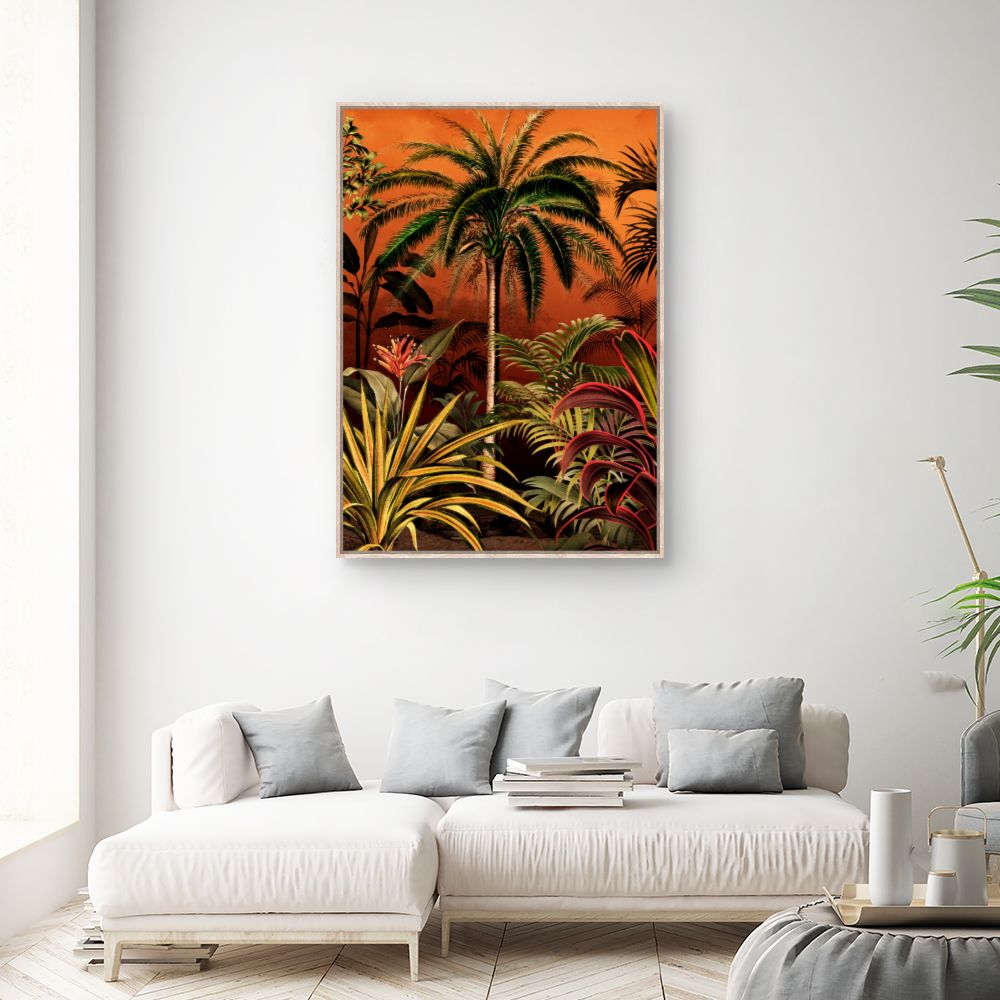 Tableau Jungle luxuriante