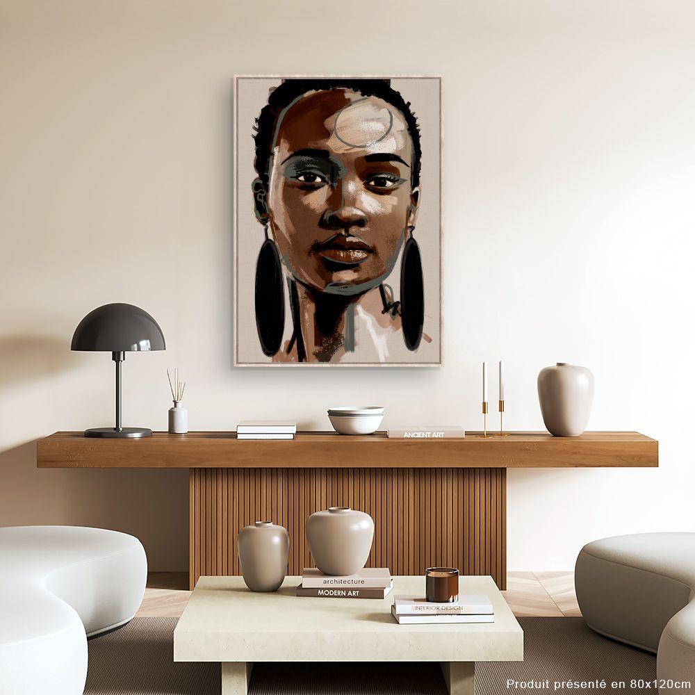 Tableau Portrait artistique