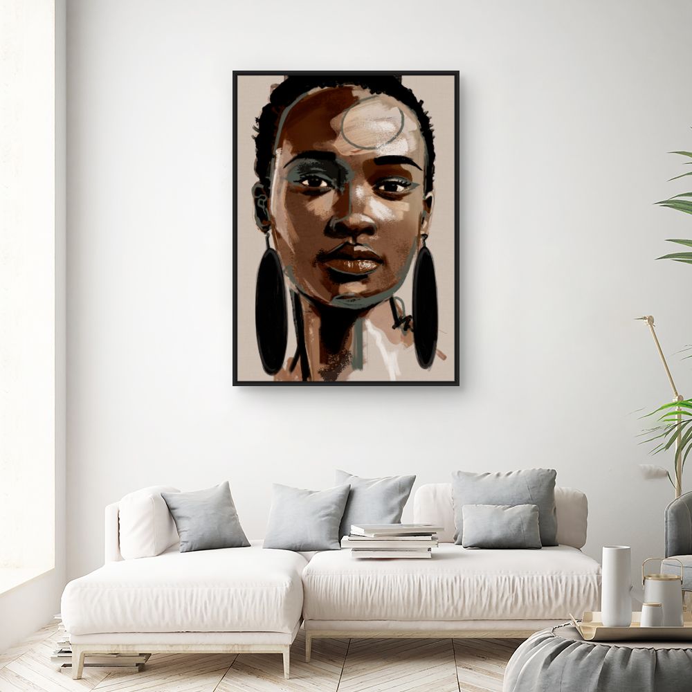 Tableau Portrait artistique