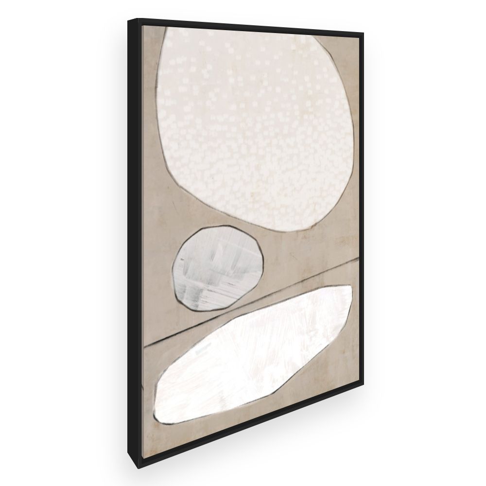 Toile Formes abstraites apaisantes