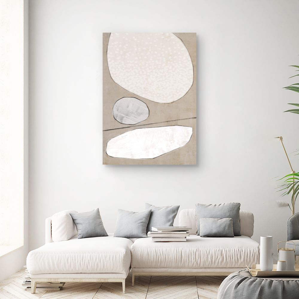 Tableau Formes abstraites apaisantes