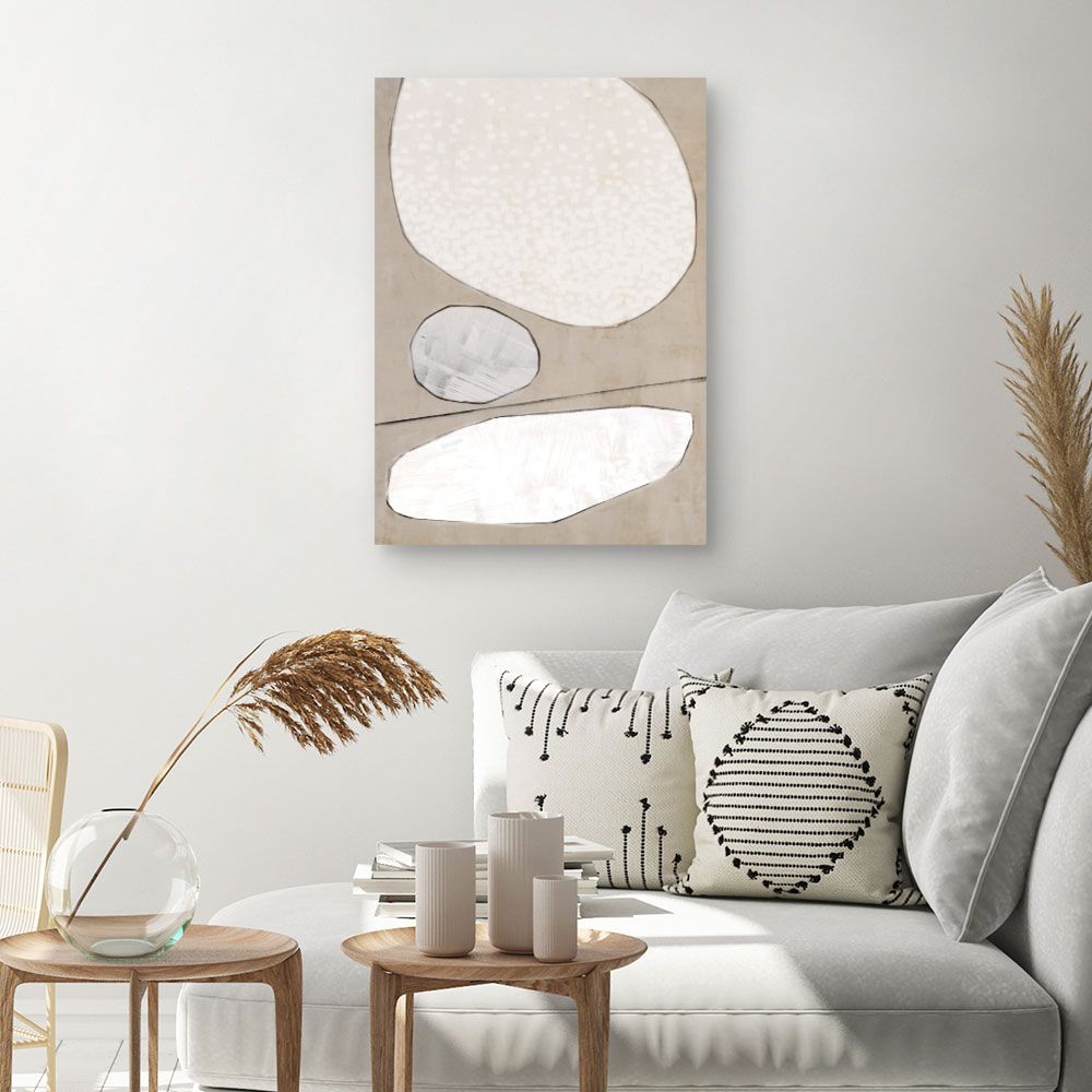 Tableau Formes abstraites apaisantes