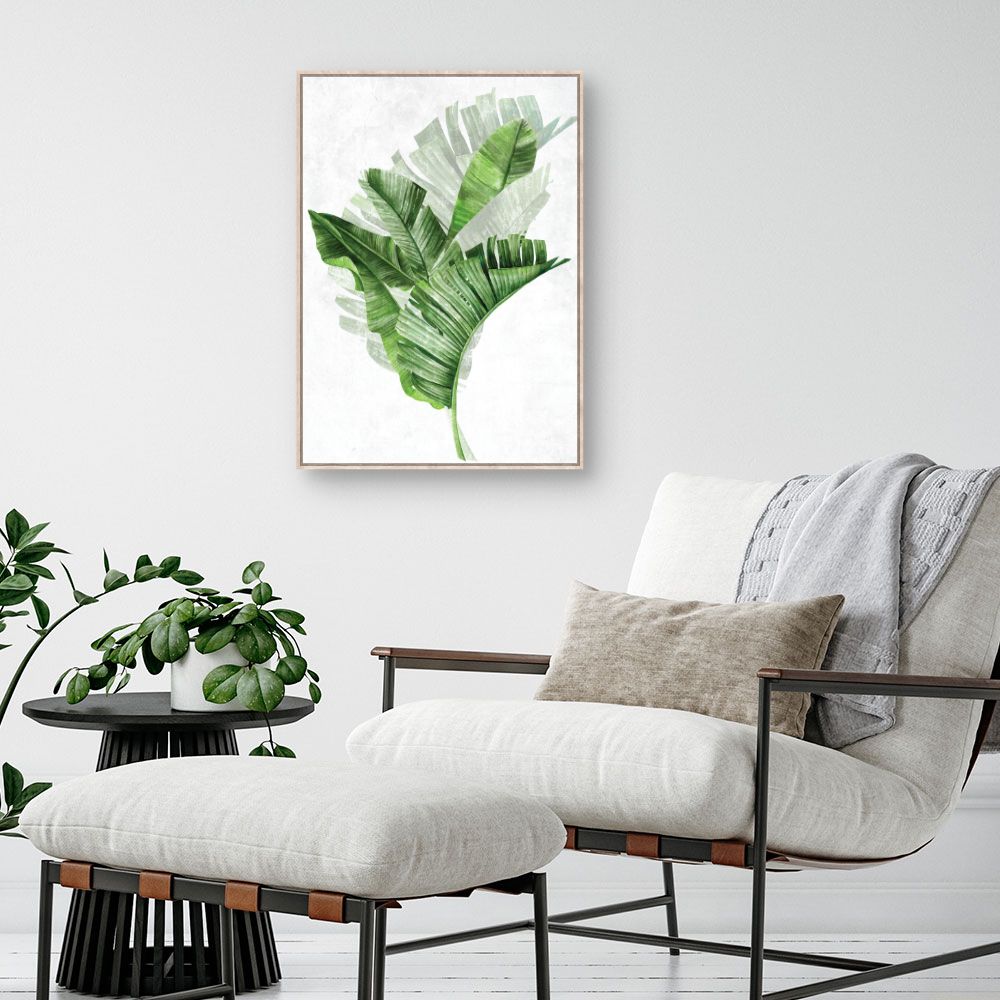 Tableau Feuilles tropicales
