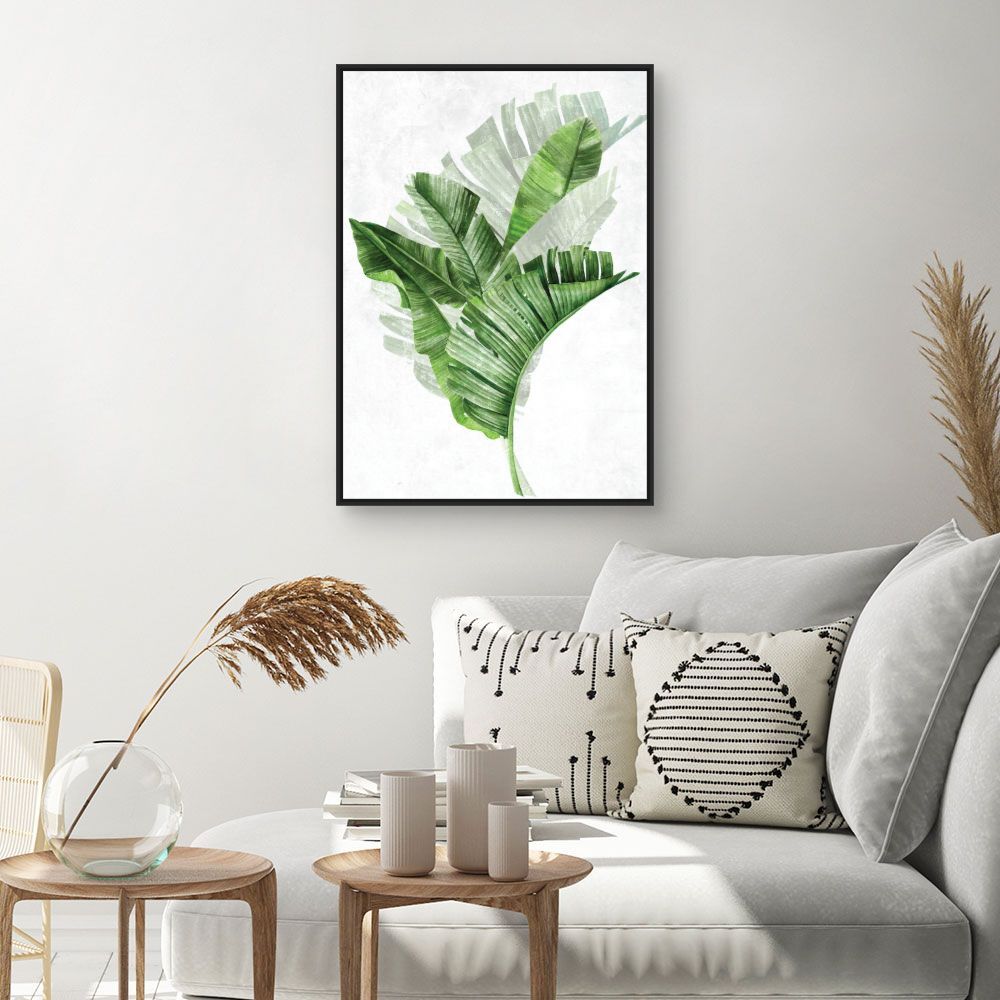 Tableau Feuilles tropicales