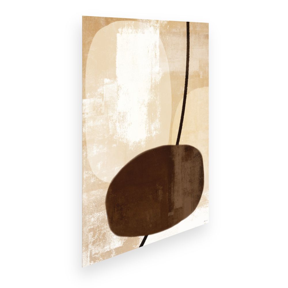 Affiche Formes abstraites apaisantes