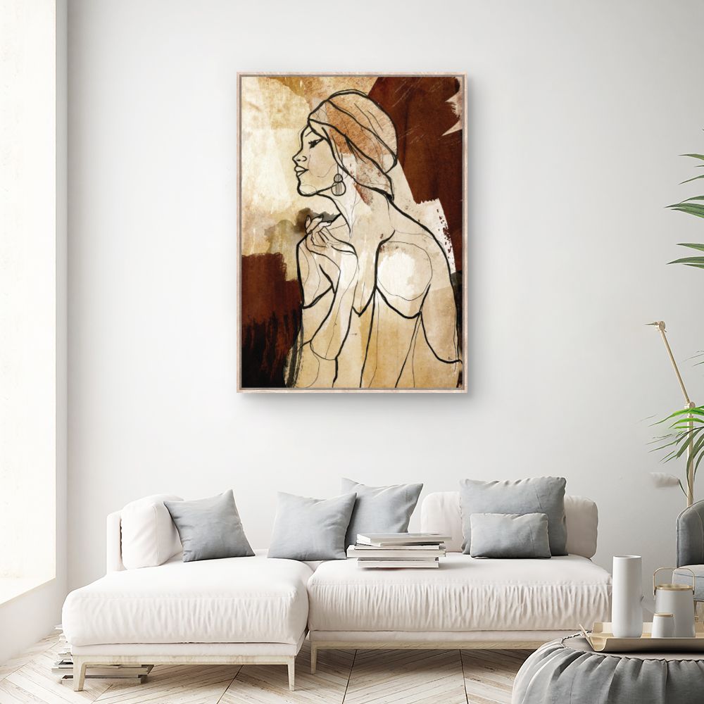 Tableau Silhouette élégante