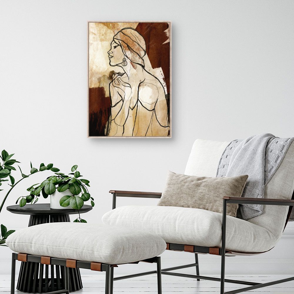 Tableau Silhouette élégante