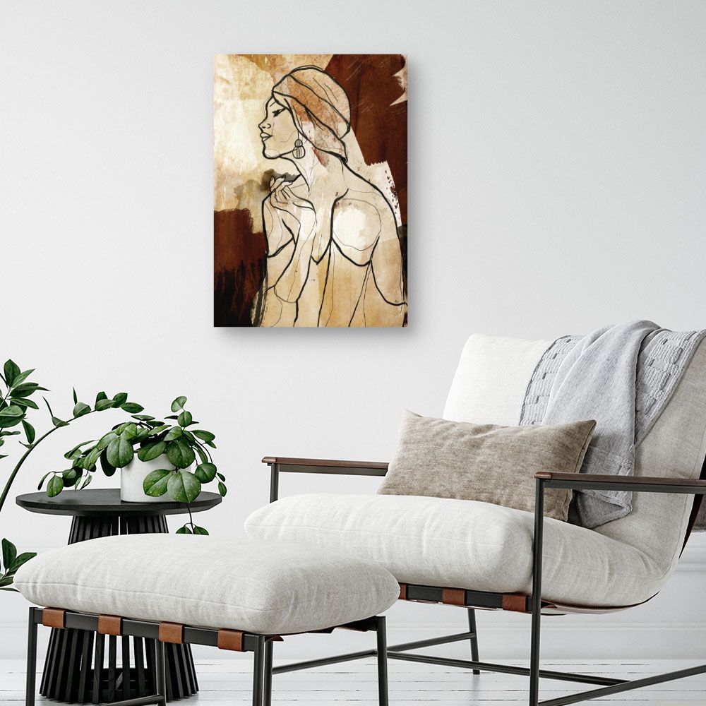 Tableau Silhouette élégante