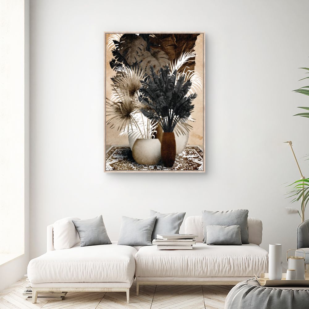Tableau Feuillage exotique