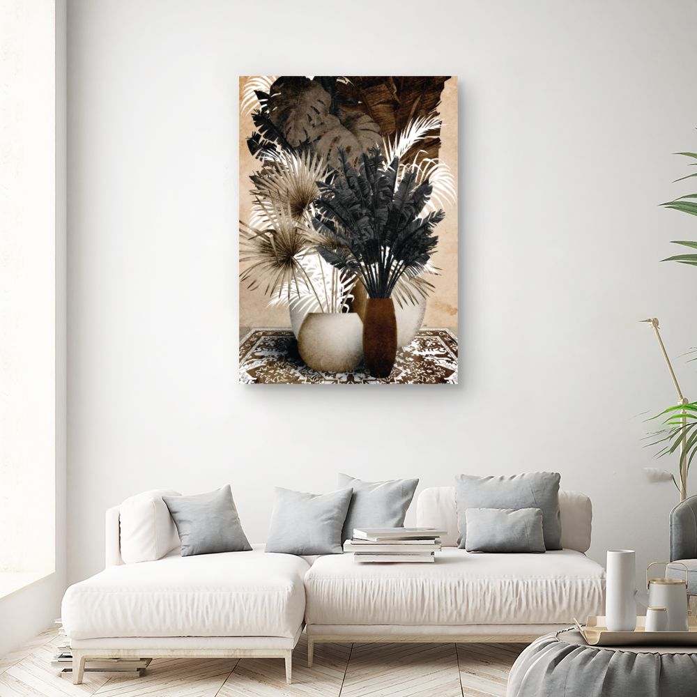 Tableau Feuillage exotique