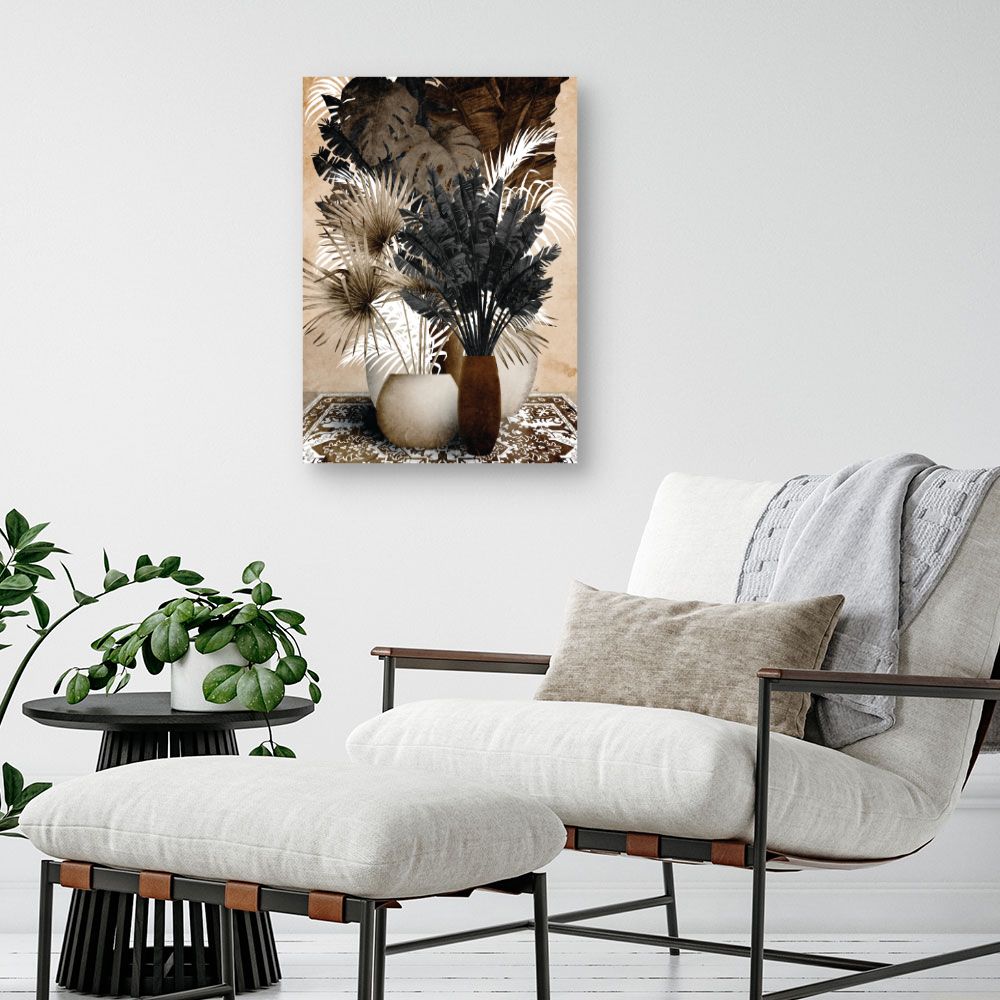 Tableau Feuillage exotique