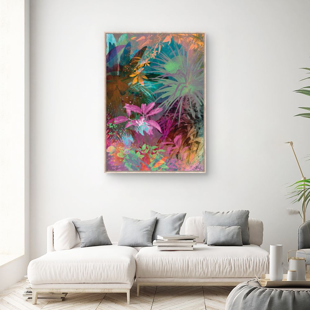 Tableau Jungle vibrante