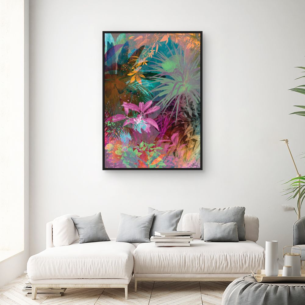 Tableau Jungle vibrante