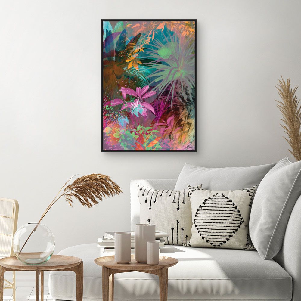 Tableau Jungle vibrante