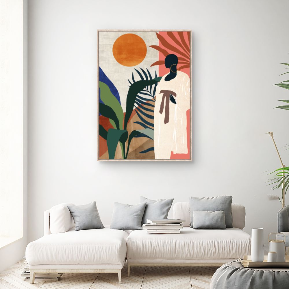 Tableau Élégance exotique