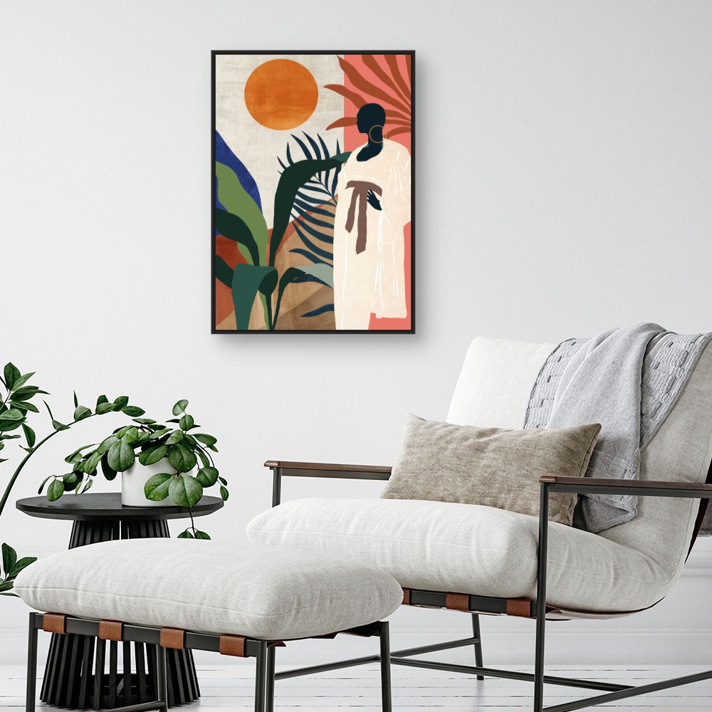 Tableau Élégance exotique