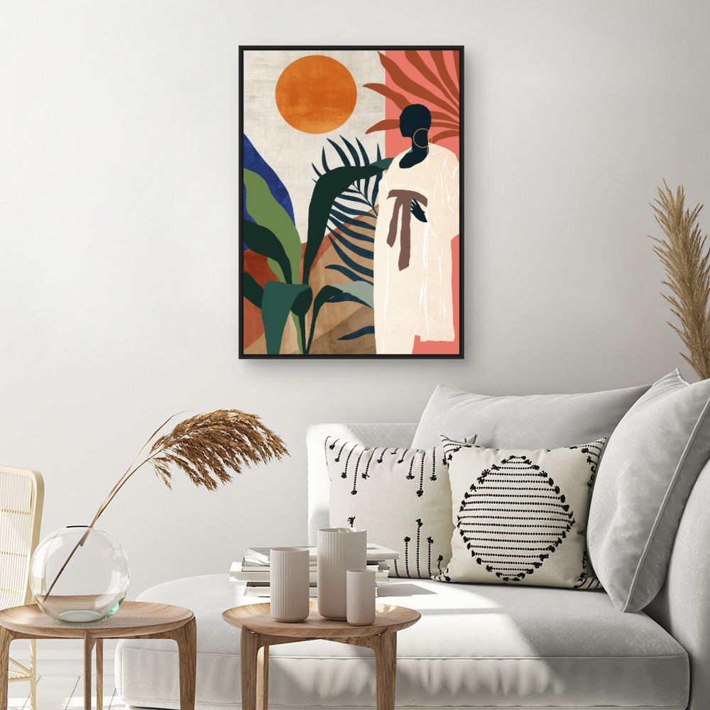 Tableau Élégance exotique