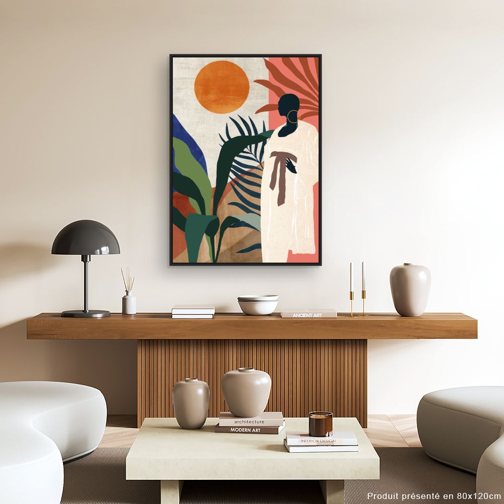 Tableau Élégance exotique