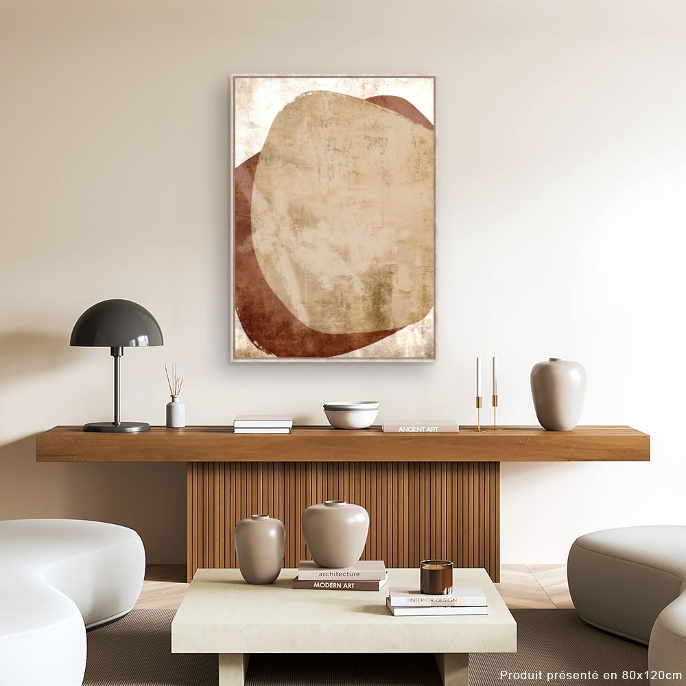 Tableau Abstraction texturée