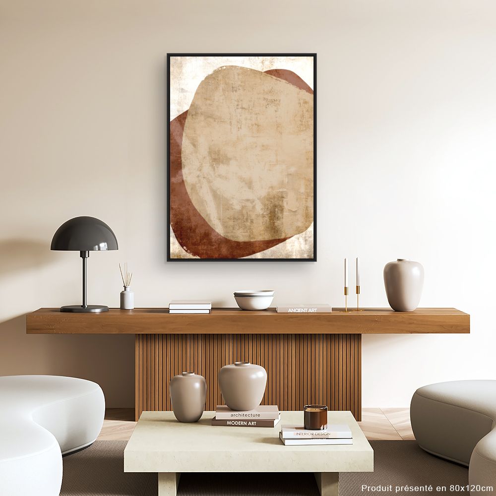 Tableau Abstraction texturée