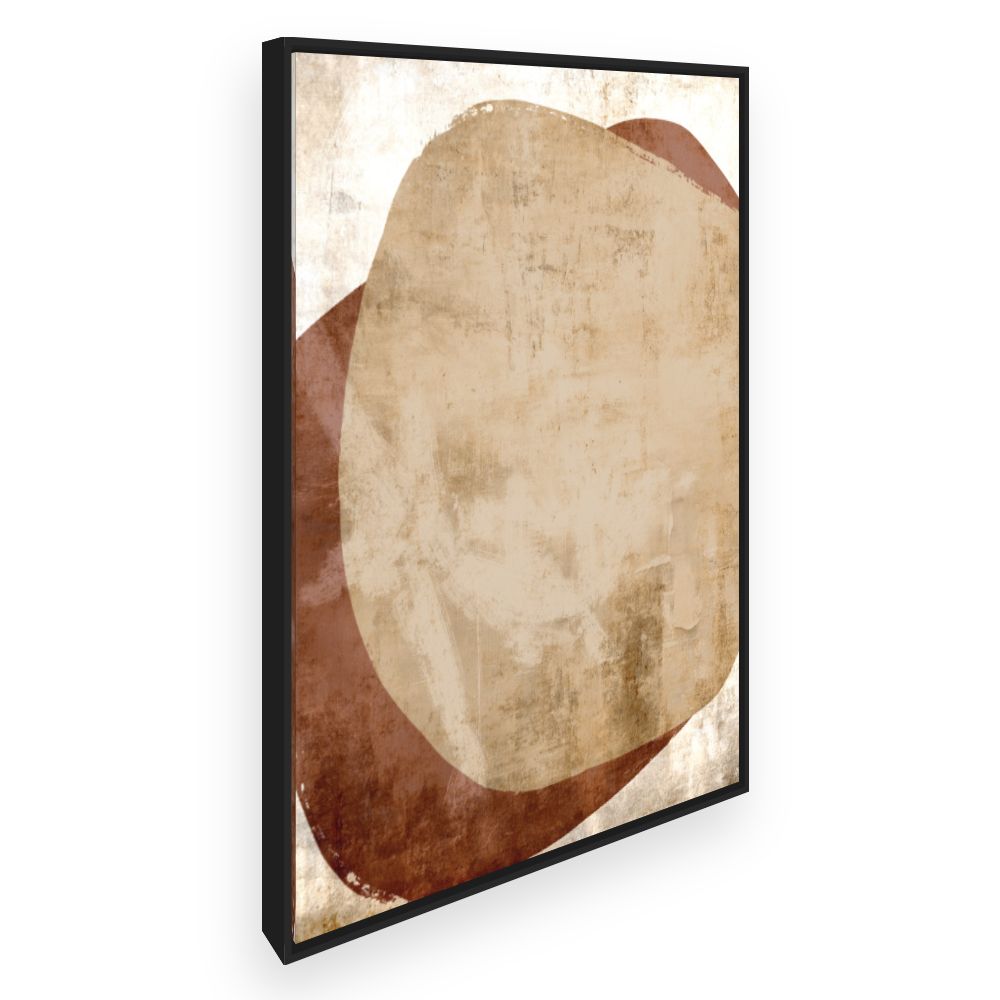 Toile Abstraction texturée