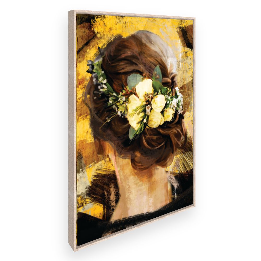 Toile Fleurs élégantes