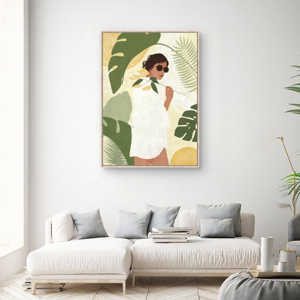 Tableau Élégance tropicale